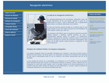 Tablet Screenshot of navegacionelectronica.com